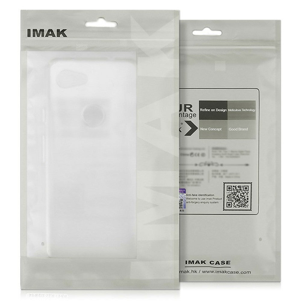IMAK UX-5 Series For Xiaomi 15 Pro Clear Case Shockproof TPU Slim Phone Back Cover