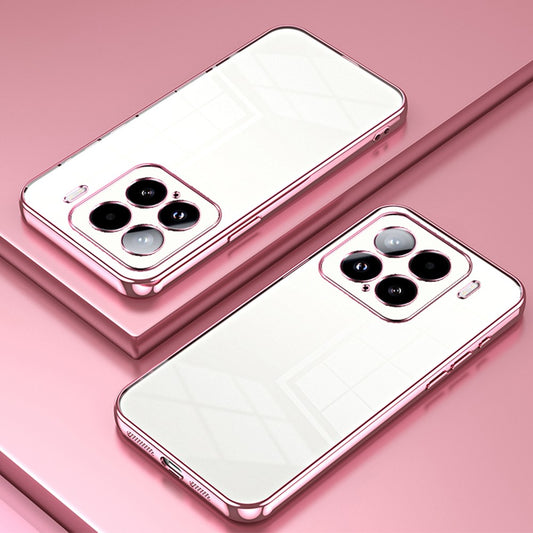 Xiaomi 15 Handyhülle – Gehäuse aus galvanisiertem Rahmen, weiche TPU