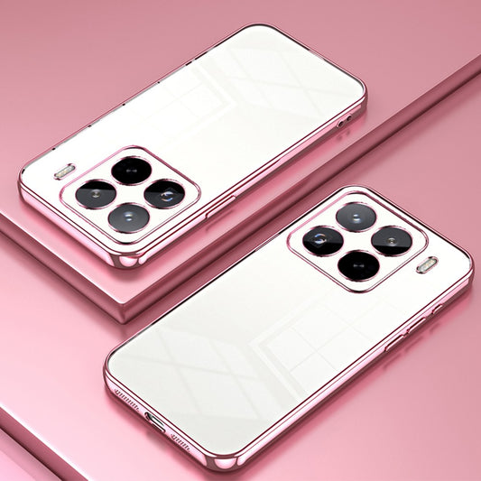 Xiaomi 15 Pro Handyhülle – Gehäuse aus galvanisiertem Rahmen, weiche TPU