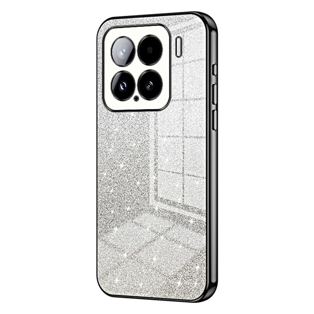 For Xiaomi 15 Case Electroplating Gradient Glitter TPU Phone Cover