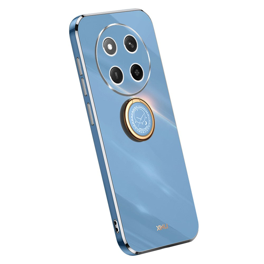 Honor Magic7 Lite 5G / X9c 5G / X60 Pro 5G Handyhülle – Galvanisierte TPU-Rückseite, kratzfest, mit Ringständer