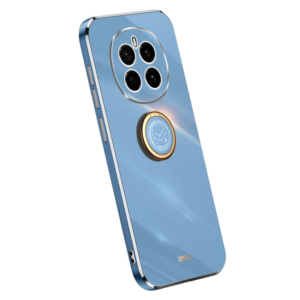 Honor Magic7 5G Handyhülle – Galvanisierte TPU-Rückseite, kratzfest, mit Ringständer