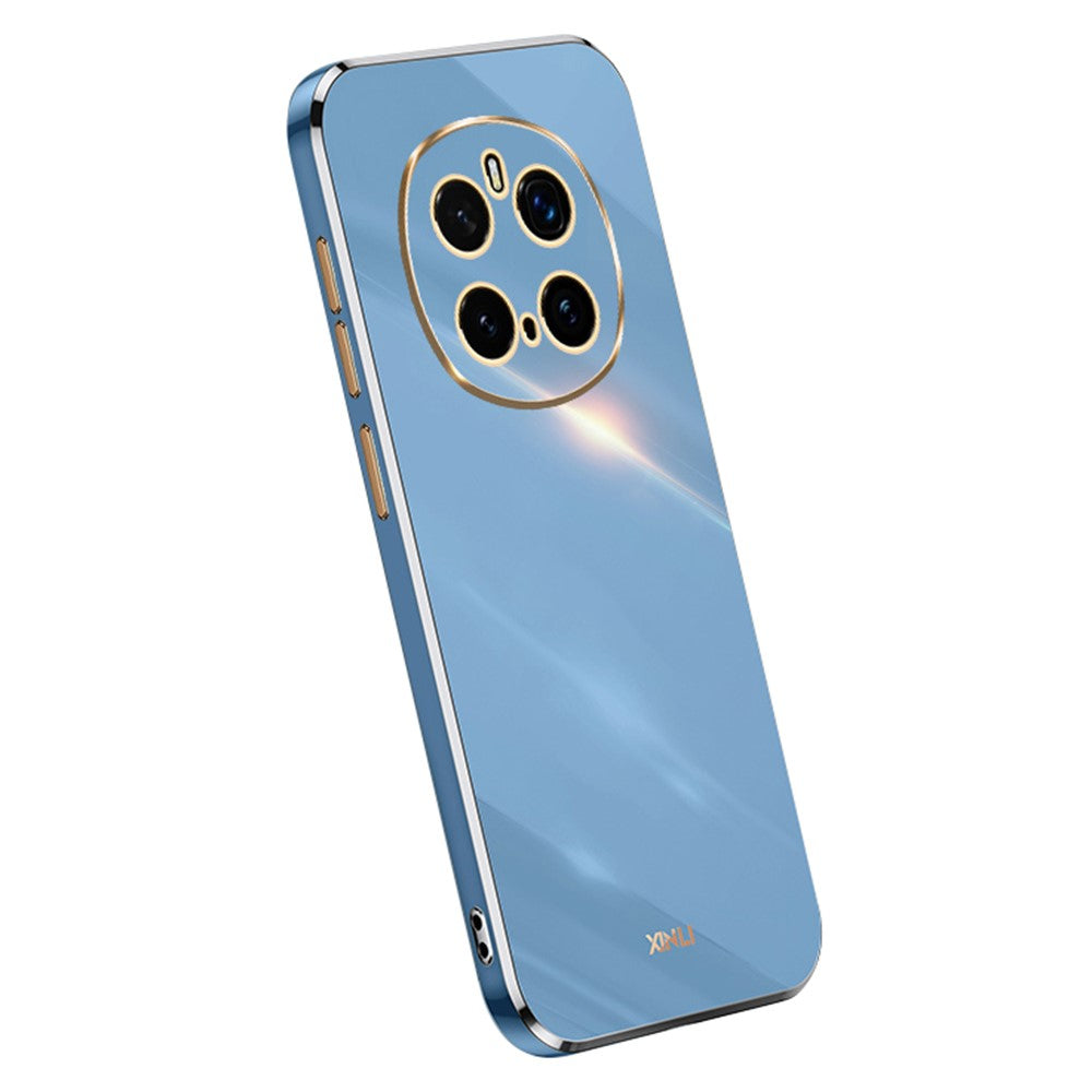 XINLI For Honor Magic7 Pro 5G Case TPU Phone Cover with Electroplating Frame