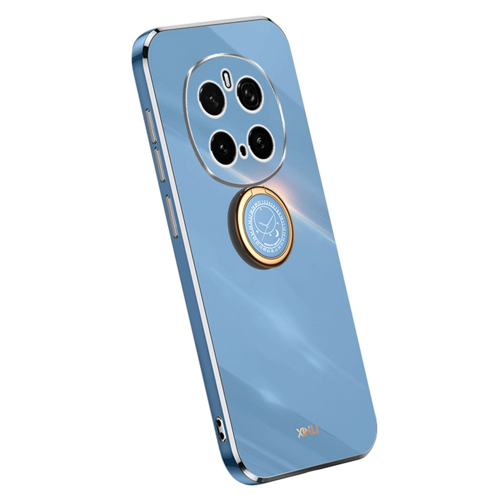 Honor Magic7 Pro 5G Handyhülle – Galvanisierte TPU-Rückseite, kratzfest, mit Ringständer