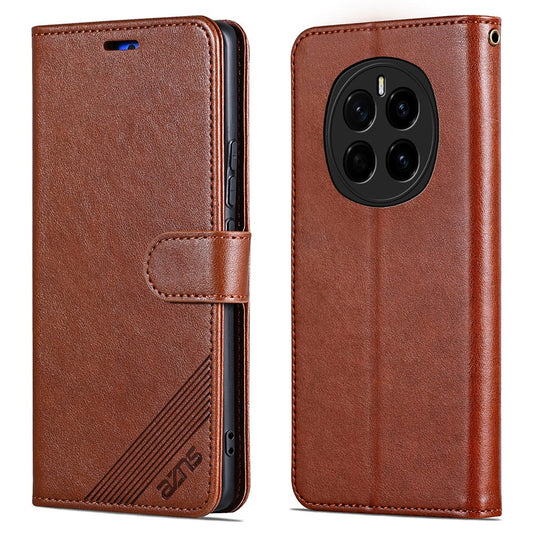 Honor Magic7 5G Handyhülle – AZNS aus kratzfestem PU-Leder mit Standfunktion, Brieftaschen