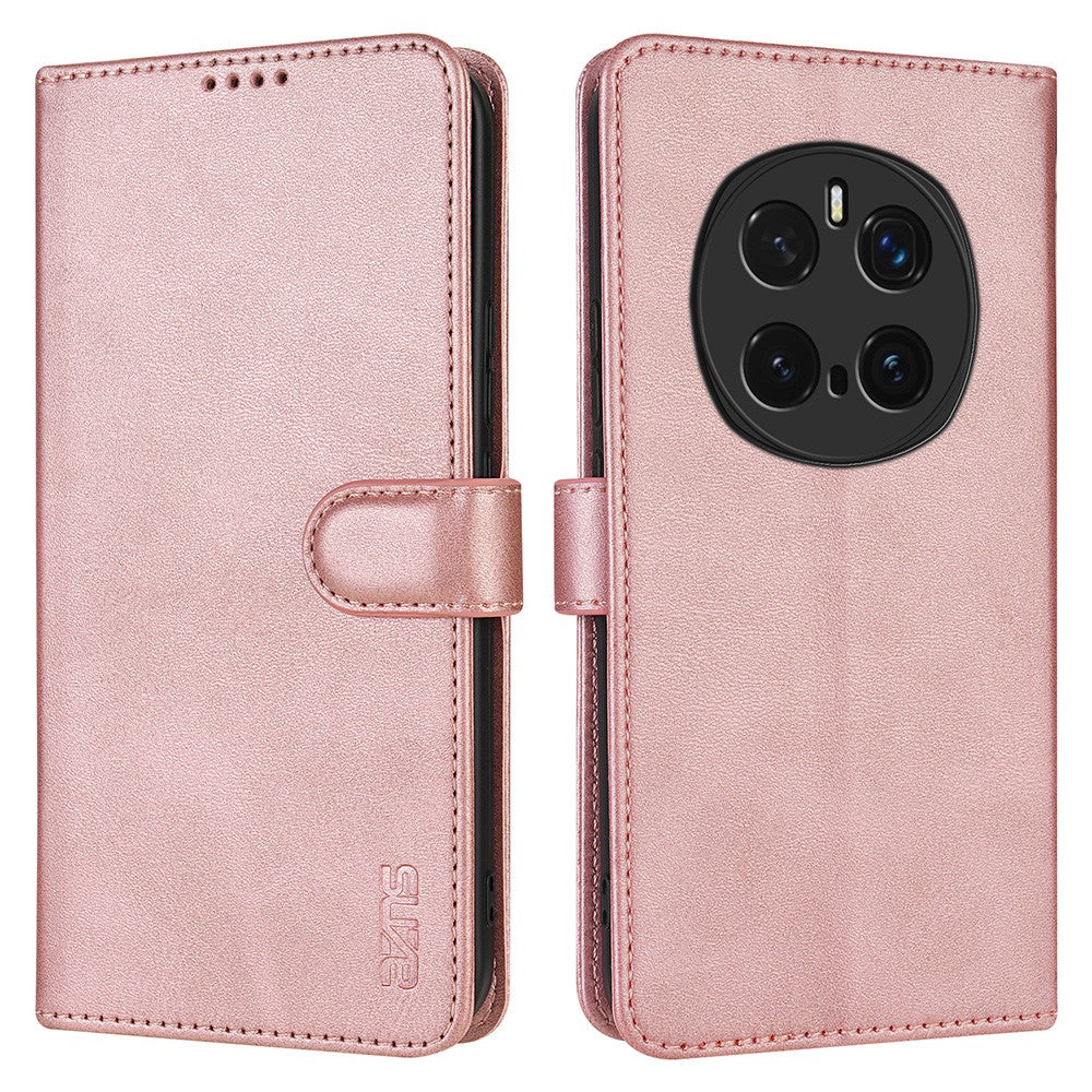 AZNS For Honor Magic7 Pro 5G Case PU Leather Wallet Phone Cover