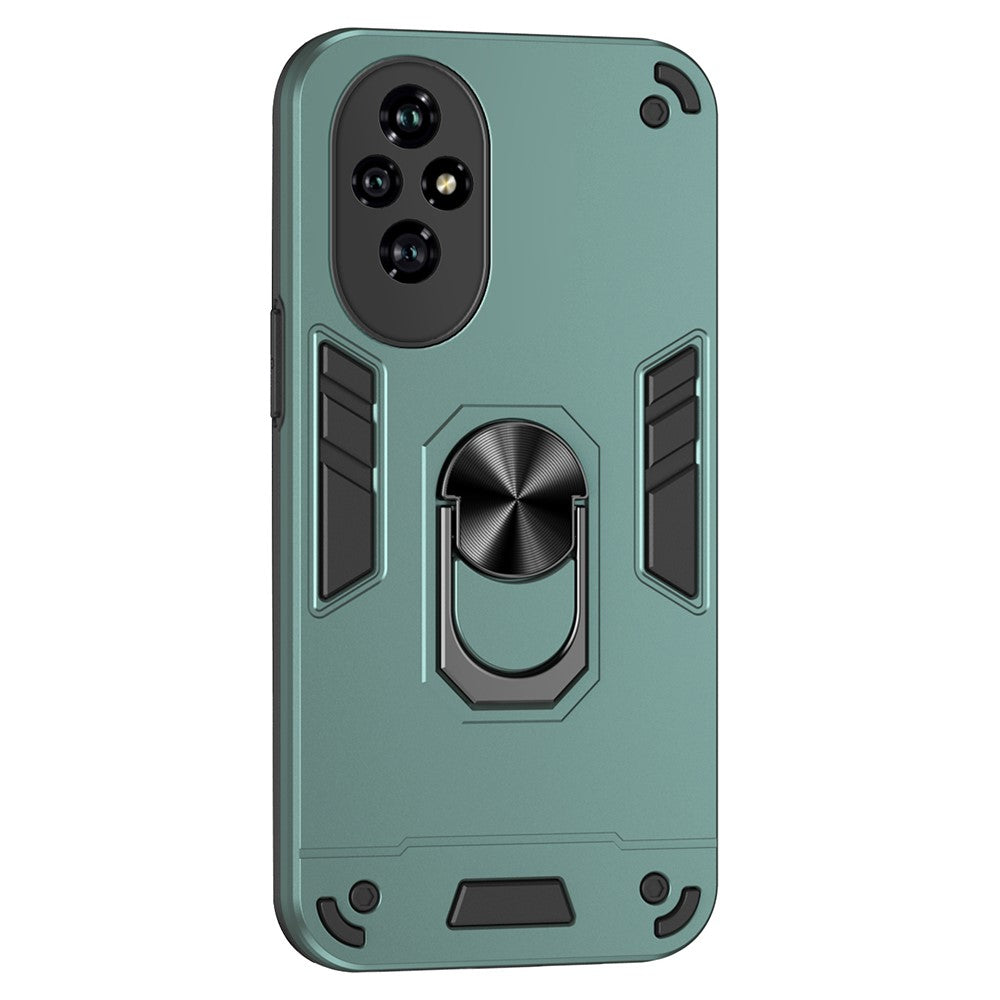 Honor 200 5G Handyhülle – Aus PC + TPU, mit Fallschutz & Ringständer