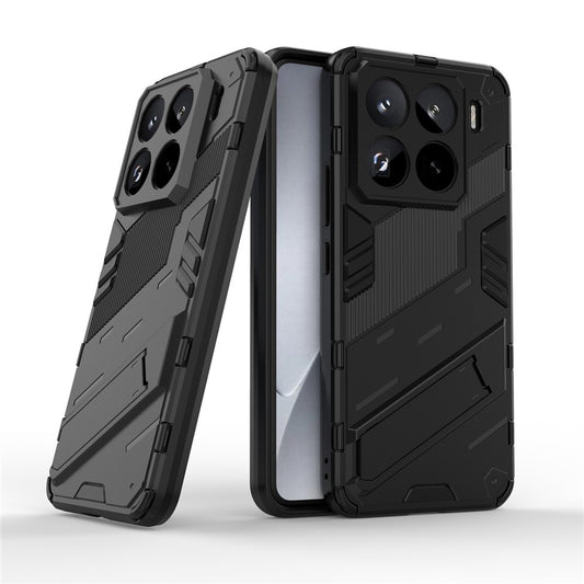 Xiaomi 15 Pro Handyhülle – PC+TPU, stoßfeste mit Ständer