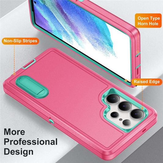 Galaxy S25 Ultra Silikon-Hülle – Stoßfest & EVA 3-in-1-Design