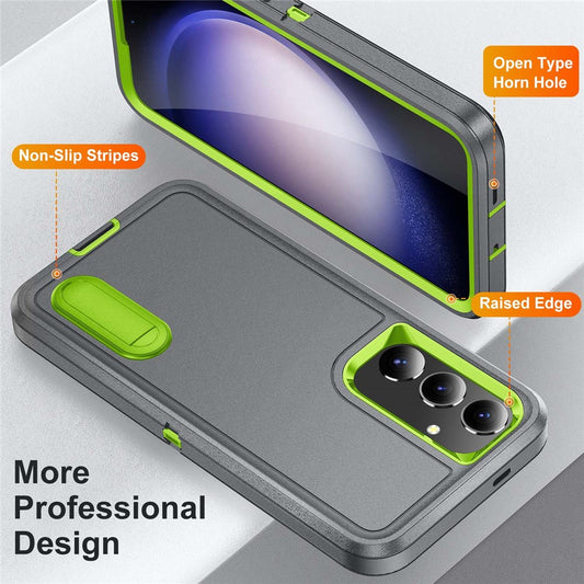 Galaxy S25 Plus / S24 Plus Silikon-Hülle – Stoßfest & EVA 3-in-1-Design
