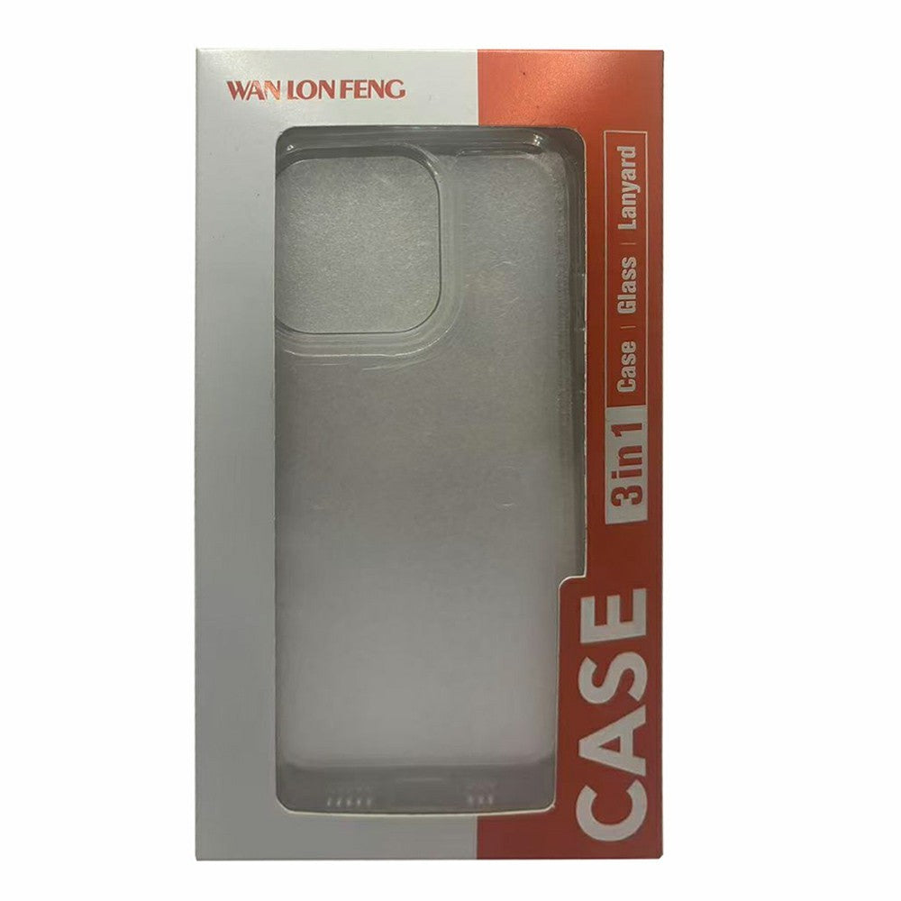 Nothing Phone (2a) Transparente Handyhülle – Aus TPU & Acryl, mit Schutzglasfolie