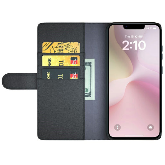 iPhone 16e Echtleder Hülle mit Kartenfach