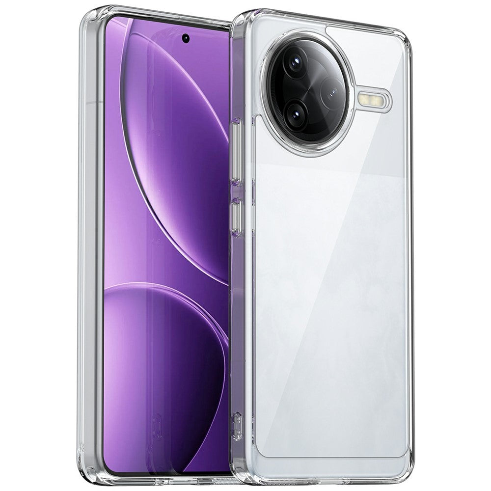 For Xiaomi Poco F7 Ultra 5G / Redmi K80 Pro 5G Case TPU + Acrylic Protective Clear Phone Cover