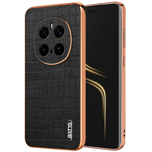 Honor Magic7 Pro 5G Handyhülle – AZNS Galvanik-Krokodil-Textur PU + TPU
