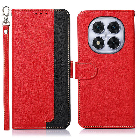 Xiaomi Redmi Note 14 Pro 5G / Xiaomi Poco X7 5G Handyhülle – KHAZNEH Poco X7 5G RFID-blockierende Brieftasche aus PU-Leder