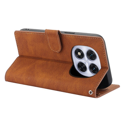 Xiaomi Redmi Note 14 Pro 5G / Xiaomi Redmi Note 14 Pro+ 5G / Xiaomi Poco X7 5G Handyhülle – Leather Case Redmi Note 14 Pro 5G / Note 14 Pro+ 5G mit Brieftaschenständer