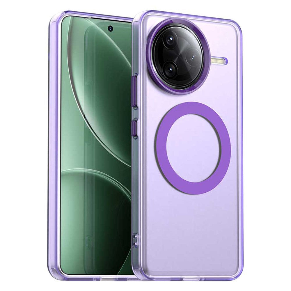 For Xiaomi Poco F7 Ultra 5G / Redmi K80 Pro 5G Magnetic Case Anti Drop Hybrid Phone Back Cover