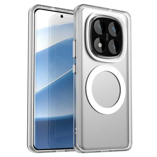 Xiaomi Redmi Note 14 Pro 4G Handyhülle – Magnetische , Fallschutz-Hybrid-Telefon-Rückseite