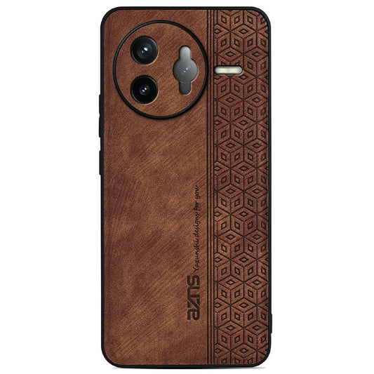 AZNS For Xiaomi Poco F7 Ultra 5G / Redmi K80 Pro 5G Case Protective PU Leather Covered TPU Phone Shell