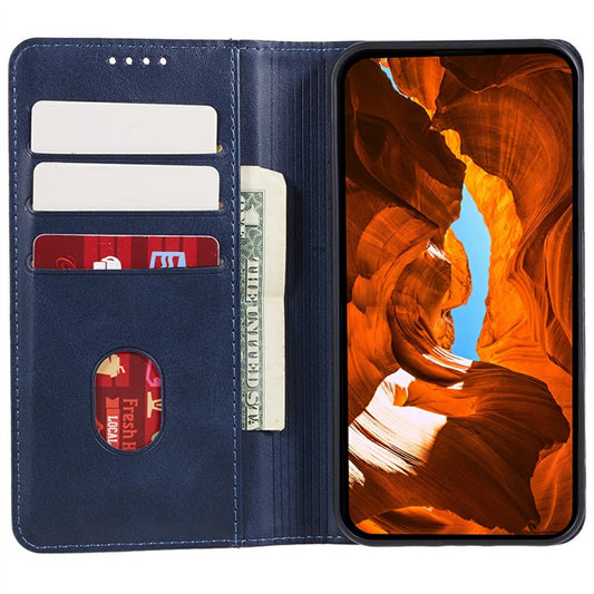 Nothing Phone (3a) Pro Wallet-Handyhülle – Mit Magnetverschluss, Brieftaschenfunktion, aus Kalbsleder