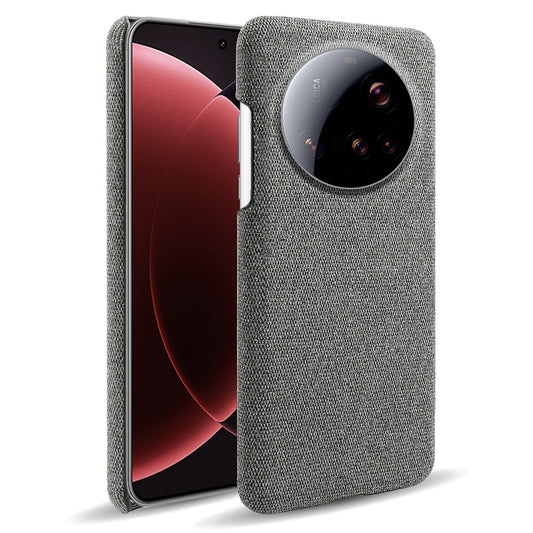 Xiaomi 15 Ultra Handyhülle – mit Stoffstruktur, kratzfest, schützende PC-Rückseite