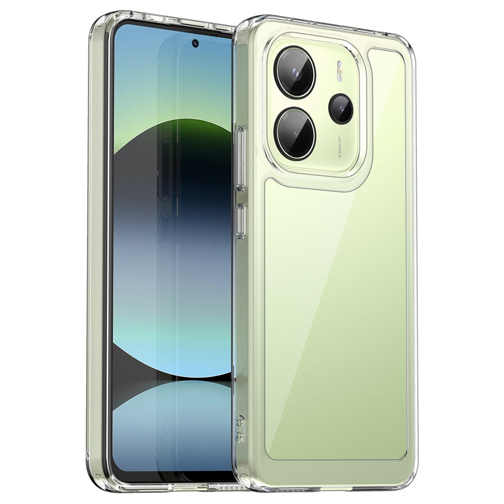 For Xiaomi Redmi Note 14 4G (164.84mm) Case TPU + Acrylic Protective Clear Phone Cover