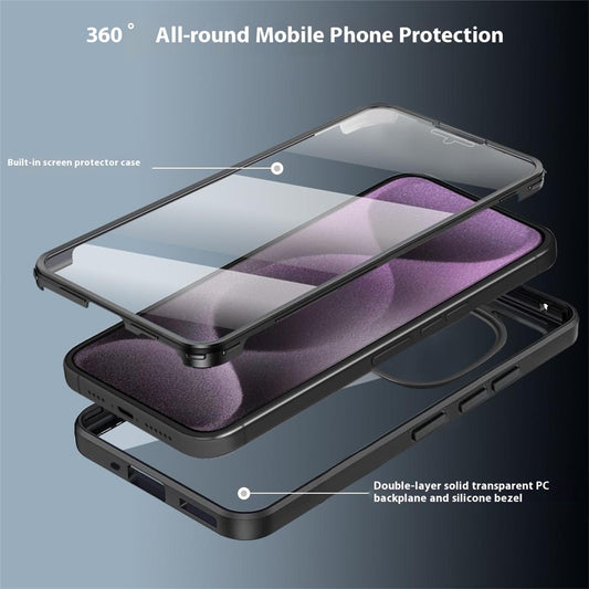 Xiaomi Redmi Note 14 Pro 5G / Xiaomi Redmi Note 14 Pro+ 5G / Xiaomi Poco X7 5G Handyhülle – Redmi Note 14 Pro+ 5G / Note 14 Pro 5G Acryl + TPU Klare mit PET-Bildschirmfolie