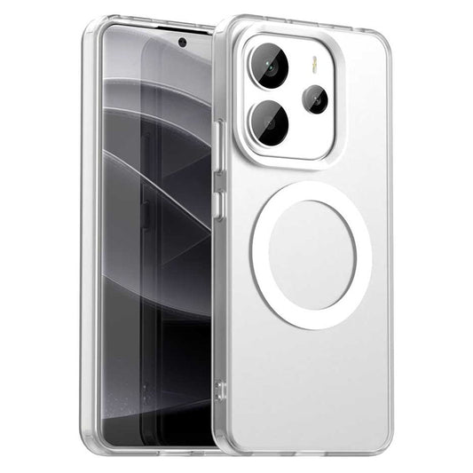 Xiaomi Redmi Note 14 4G (164.84mm) Handyhülle – Magnetische Fallschutz-Hybrid-Telefon-Rückseite