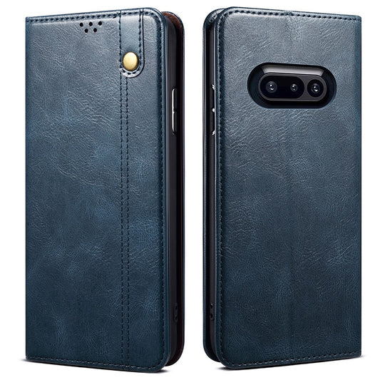 For Nothing Phone (3a) Case Crazy Horse Texture Waxy Leather Wallet Stand Phone Cover