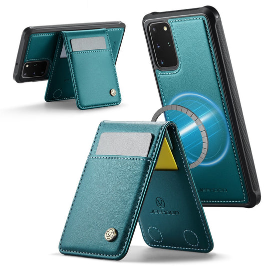 Galaxy S20 Plus 5G Leder-Hülle mit Kartenfach & RFID-Schutz – MagSafe kompatibel