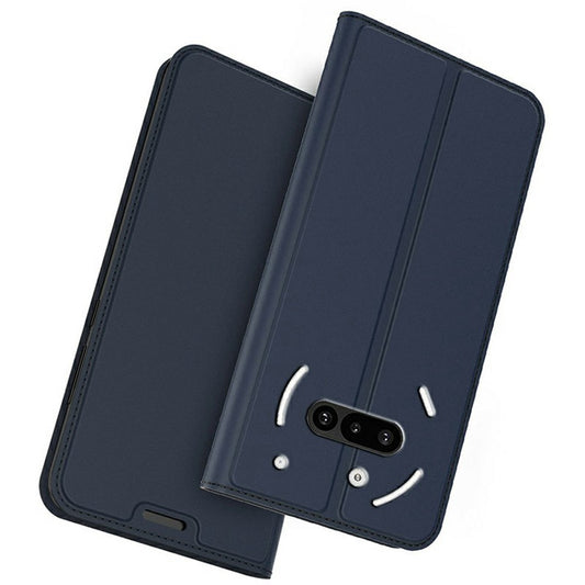 Nothing Phone (3a) Wallet-Handyhülle – Aus PU-Leder mit Kartenhalter, Ständer & Magnetverschluss