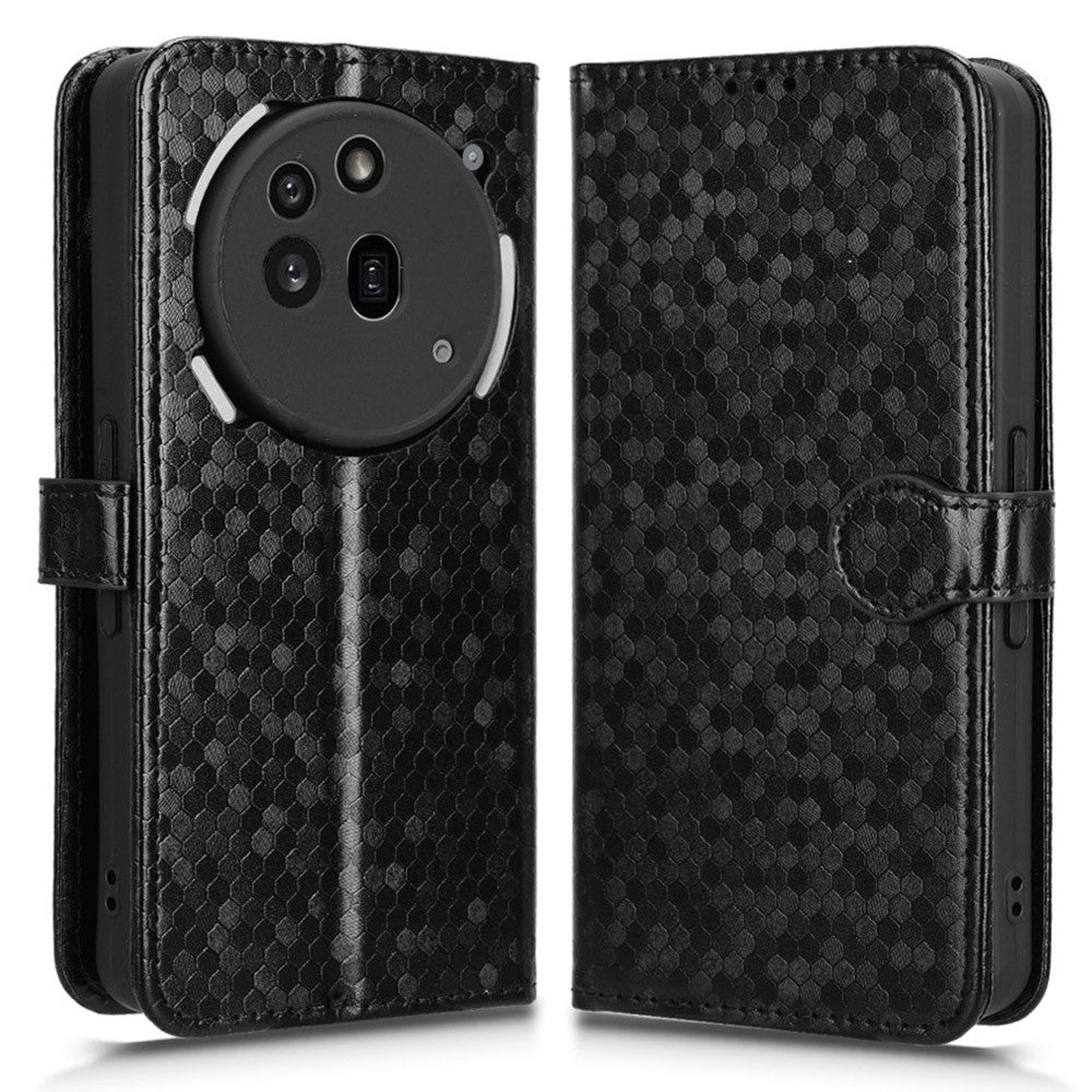 Nothing Phone (3a) Pro Wallet-Handyhülle – Mit Magnetverschluss & Punktmuster
