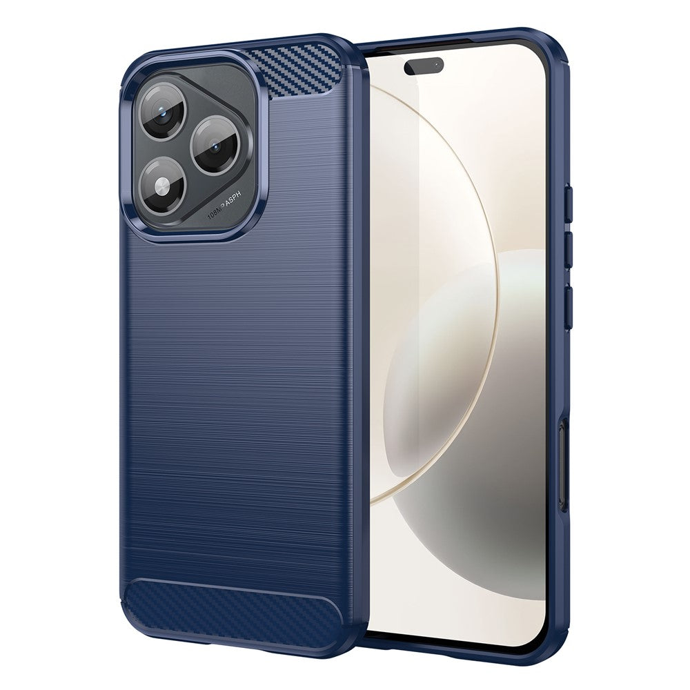 For Honor X70i / 400 Lite 5G Case Protective Phone Cover Carbon Fiber Texture Brushed