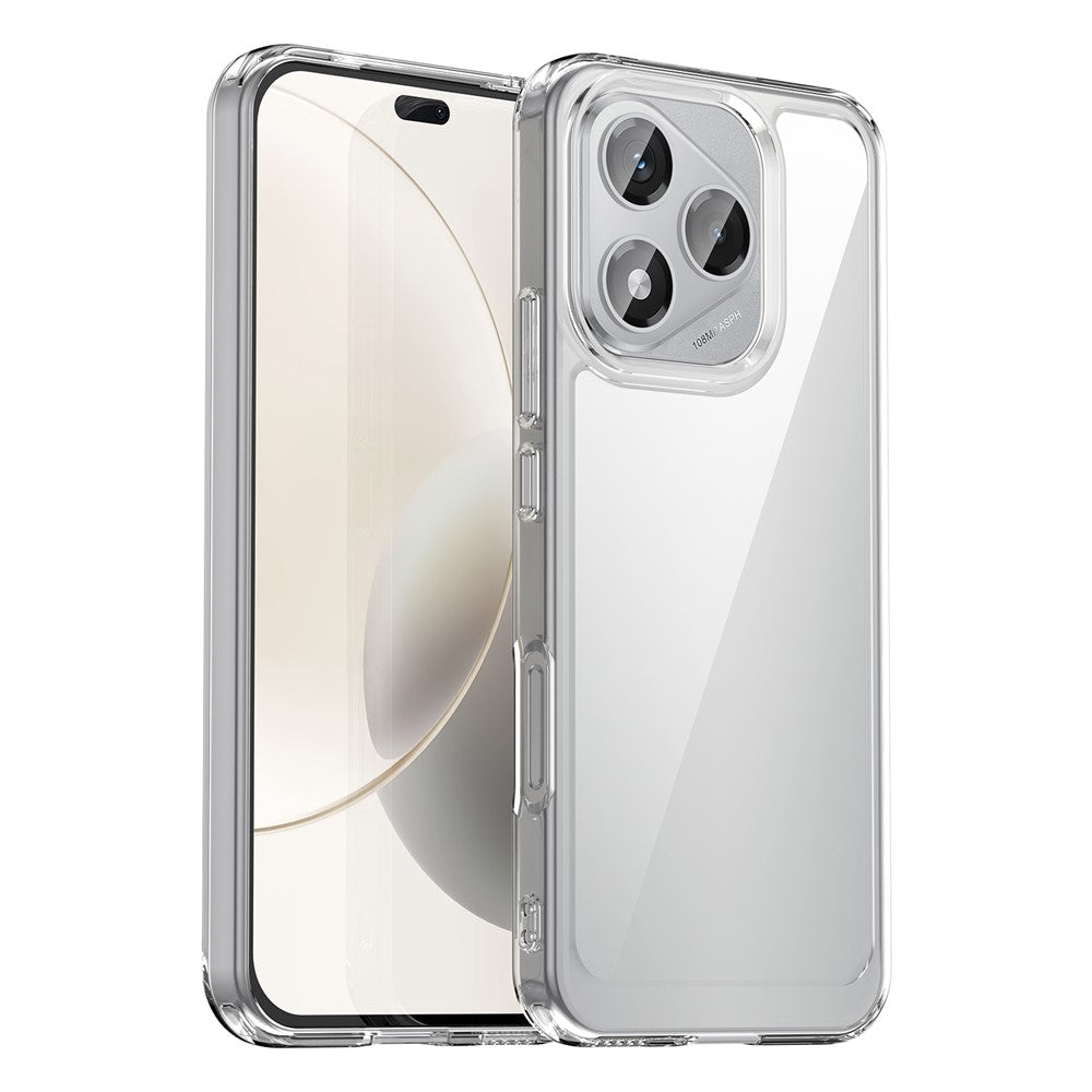 Honor X70i / 400 Lite 5G Transparente Handyhülle – Stoßfeste Rückseite, aus TPU & Acryl