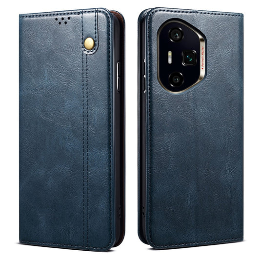 Honor 400 Pro 5G (Global) Wallet-Handyhülle – Crazy Horse Textur Waxy Leder Standfunktion