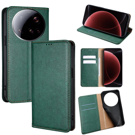 Xiaomi 15 Ultra Handyhülle – Brieftasche PU-Leder Magnetische, automatisch absorbierte