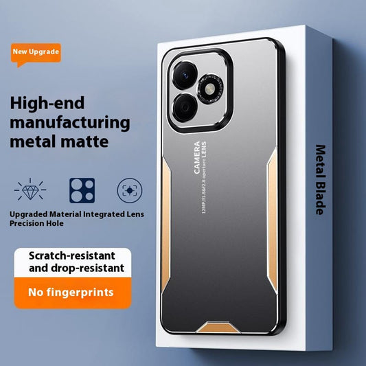 Honor 400 Lite 5G Handyhülle – aus Aluminiumlegierung, TPU-PC-Rückseite