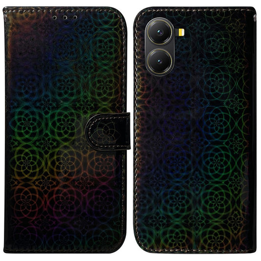 For Xiaomi Poco X7 Pro 5G / Redmi Turbo 4 5G Case Solid Color Leather Wallet Phone Cover