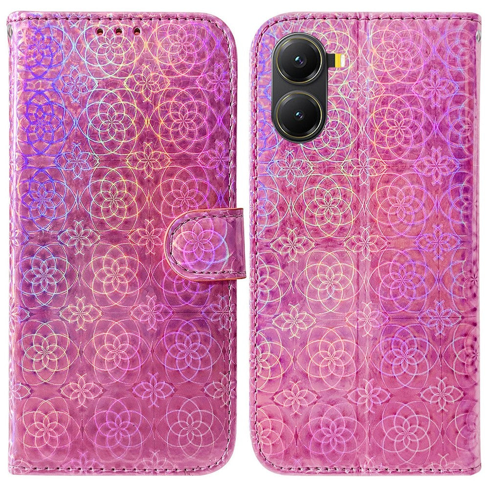 For Xiaomi Poco X7 Pro 5G / Redmi Turbo 4 5G Case Solid Color Leather Wallet Phone Cover