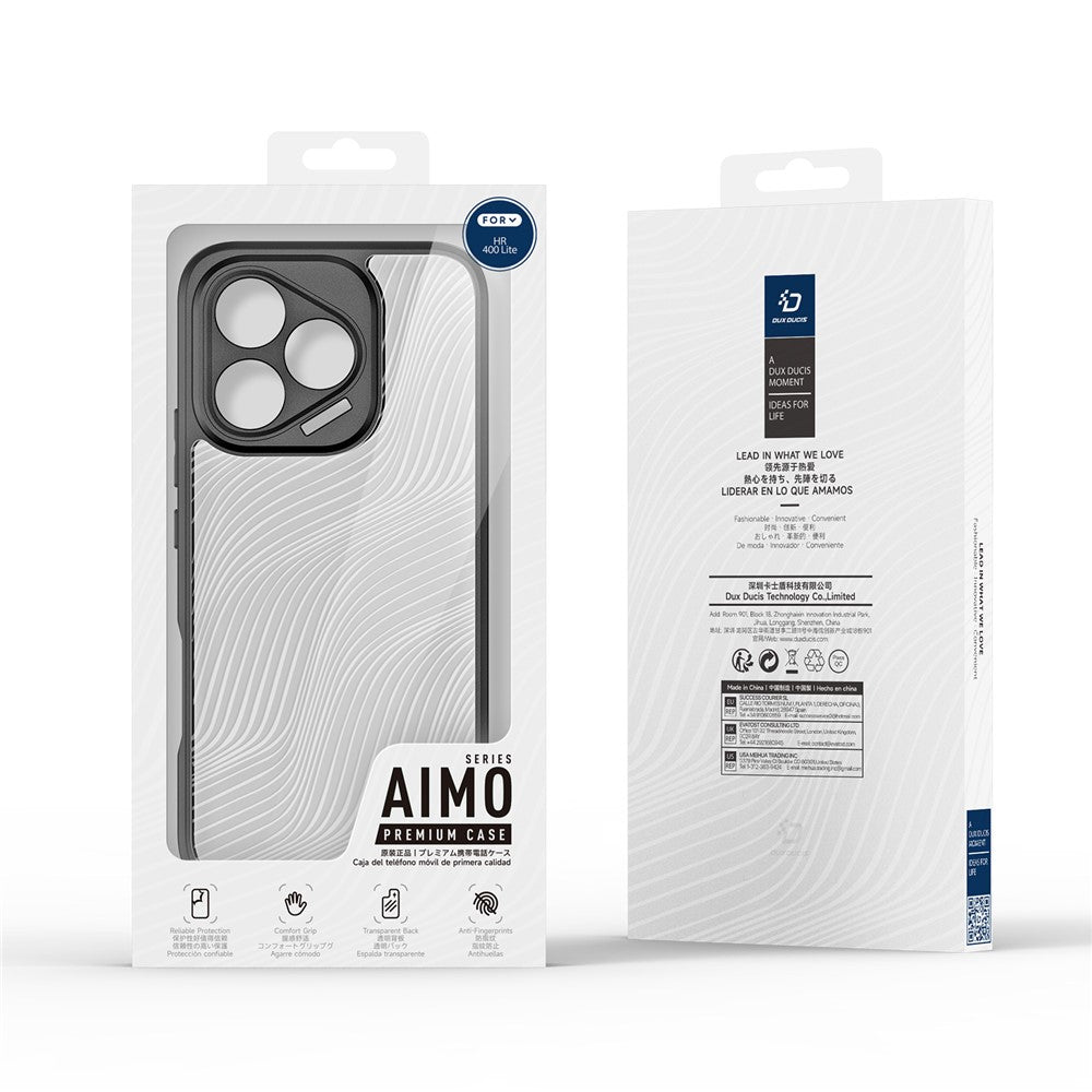 DUX DUCIS For Honor 400 Lite 5G Case Aimo Series TPU+PC Matte Drop-Proof Phone Cover (REACH Certification)