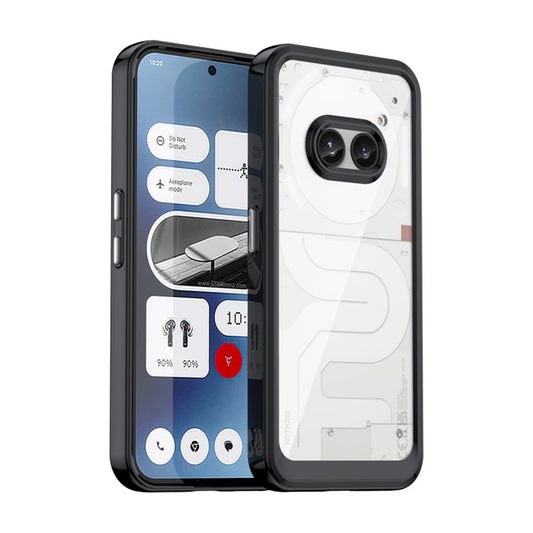 Nothing Phone (2a) Transparente Handyhülle – Aus TPU & Acryl, mit Schutzglasfolie