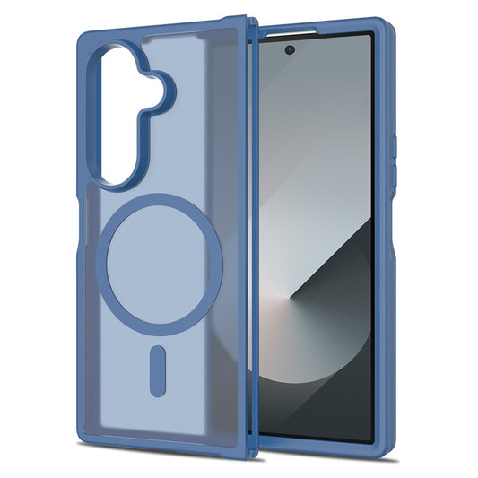 Galaxy Z Fold7 5G – Magnetische Handyhülle aus Acryl und TPU, mit Soft-Touch-Oberfläche