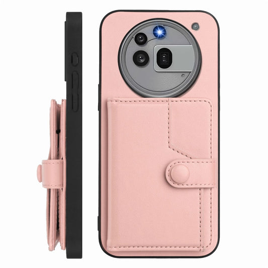 Nothing Phone (3a) Pro Wallet-Handyhülle – RFID-Blockierend, mit Kartenhalter & Ständer, aus TPU & PU-Leder