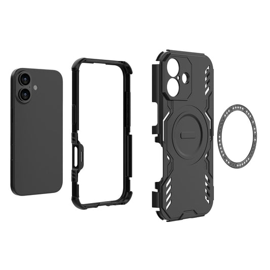 iPhone 17 magnetische Hülle – Mit Schmetterlingsrüstung & Hohlwärmeableitung