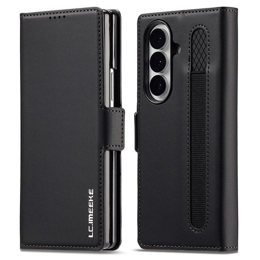Galaxy Z Fold7 5G – Wallet-Handyhülle aus PU-Leder und TPU, mit Ständer