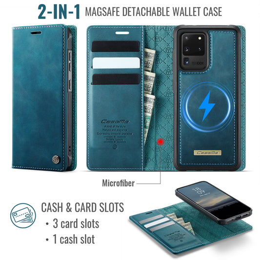 Galaxy S20 Ultra Wallet-Hülle – Kompatibel mit MagSafe mit RFID-Blockierung