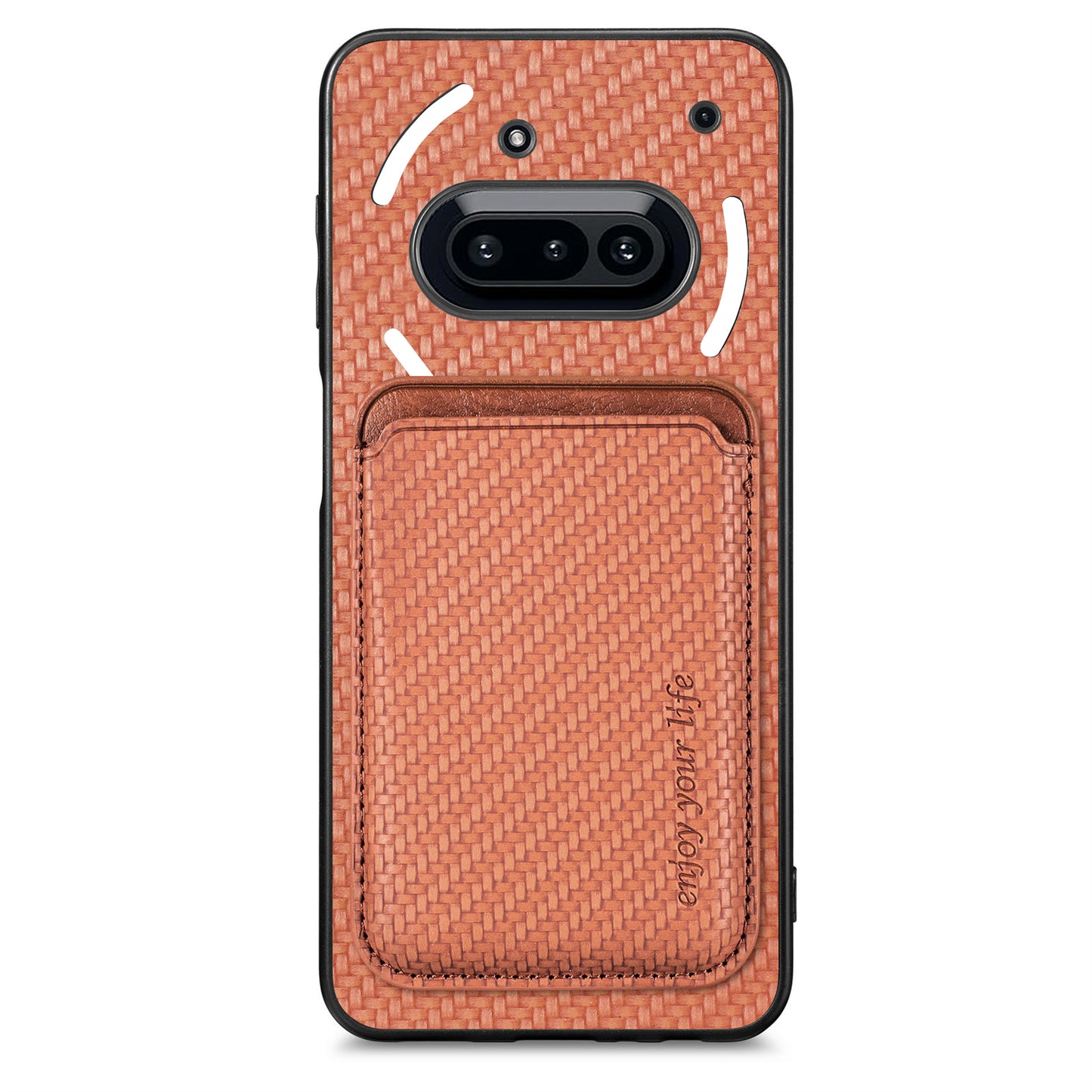 For Nothing Phone (3a) Case Magnetic Detachable Card Holder Phone Back Cover