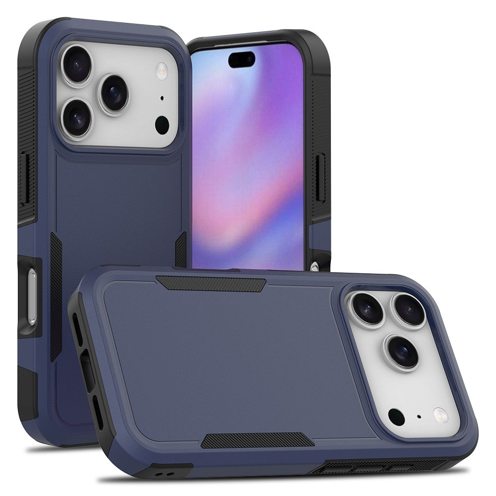 For iPhone 18 Pro / 17 Pro Case 2 in 1 PC + TPU Shockproof Phone Cover