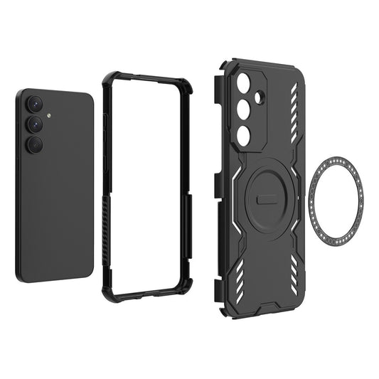 Galaxy S25 FE magnetische Hülle – Mit Schmetterlingsrüstung & Hohlwärmeableitung