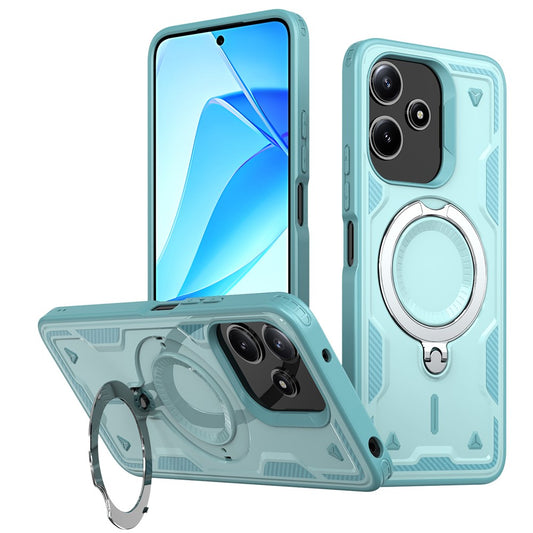 Magnetic Case For Xiaomi Redmi 13 4G / 5G / Redmi 12 4G / 5G (Global) / Note 13R 5G / Note 12R 5G / Poco M6 4G / M6 Pro 5G / M6 Plus 5G Phone Cover
